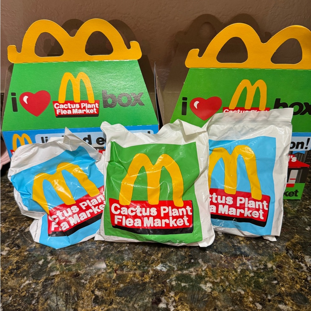 NIP: McDonald's Cactus Plant Flea Market - Random 3 UNOPENED